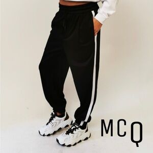 Alexander McQueen Black Jogger Pants
